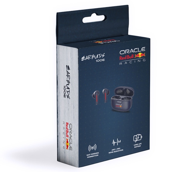 Przetworniki 13 mm w słuchawkach Red Bull Racing Earbuds 100E